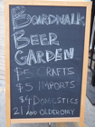 Special Offers at The Boardwalk Beer Garden